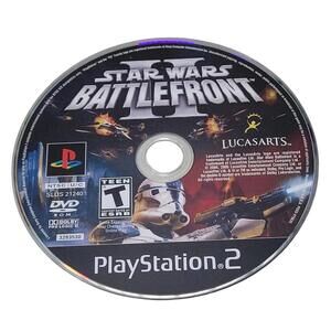 Star Wars: Battlefront II (PlayStation 2 PS2, 2005) DISC ONLY